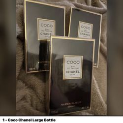 Beautiful Coco Paris Chanel!  One Bottle Left Large Sealed Bottle $75 Only Each