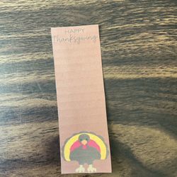 Thanksgiving Bookmark