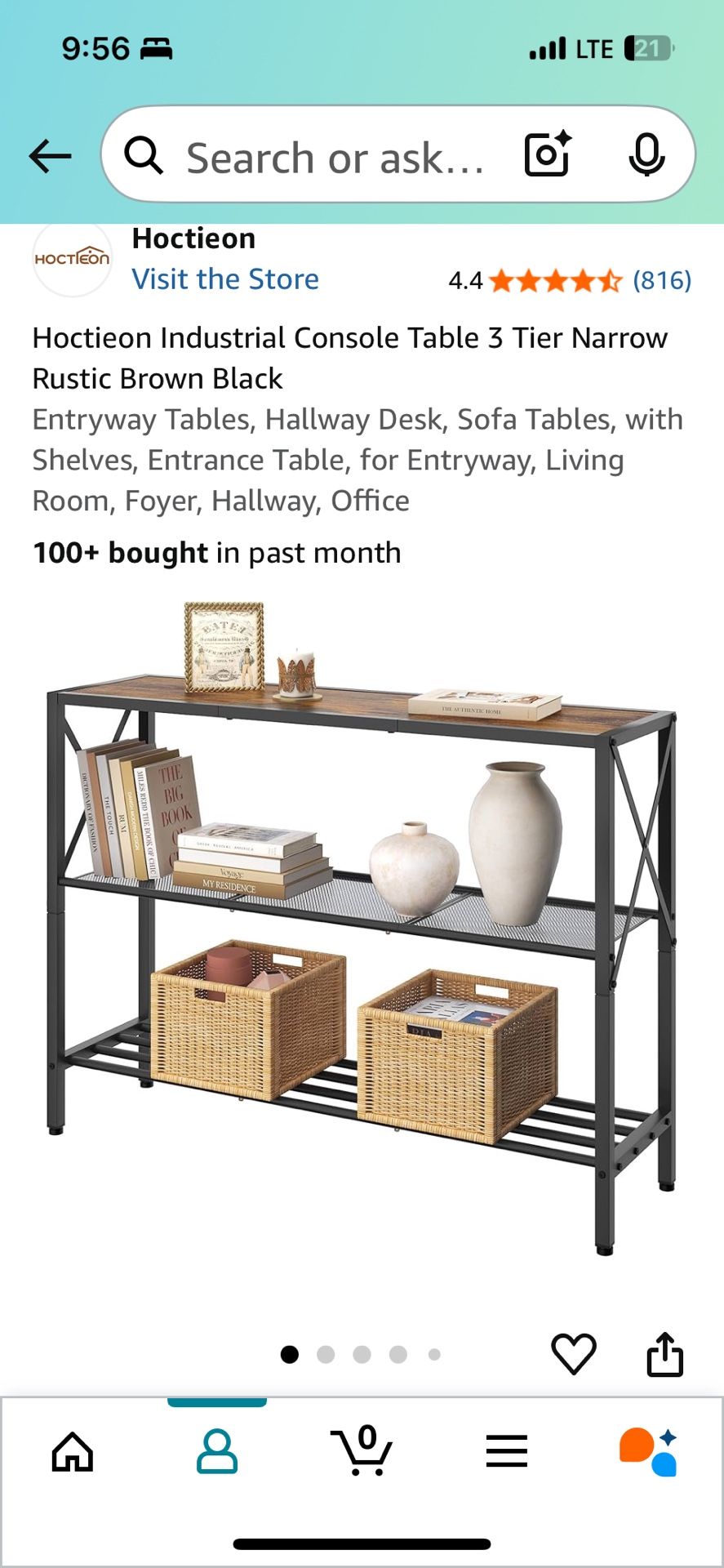 Entry Tv Console Table