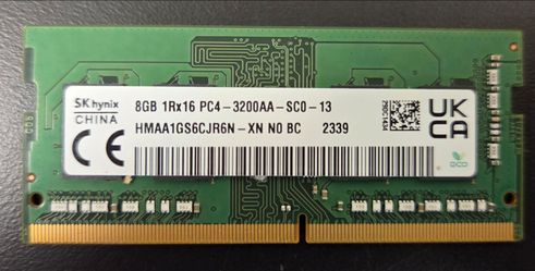 SK Hynix 8GB DDR4 3200MHz SO-DIMM RAM