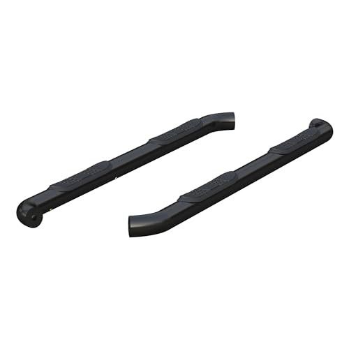 Aries 3inch Round Black Steel Nerf Bars (Chevy-GMC)