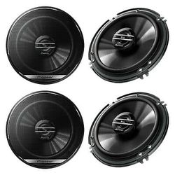 4 New pioneer car speakers with installation
