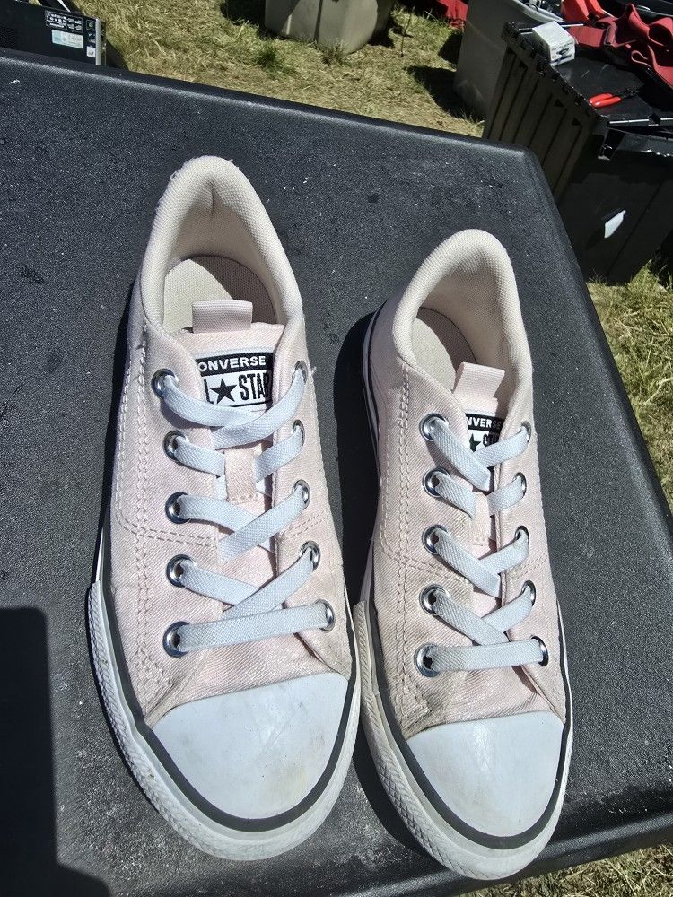 Converse Size 3 Sparkle Light Pink Shoes