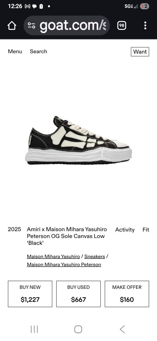 Mmy ARIMI BONES SHOES