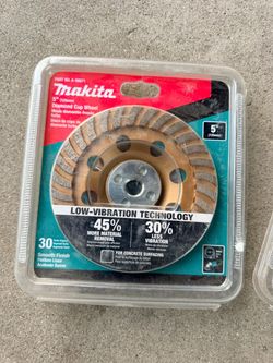 Makita 5” Diamond Cup Wheel