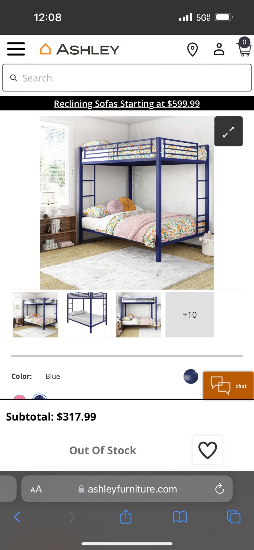 Full Over Full Bunk Beds 