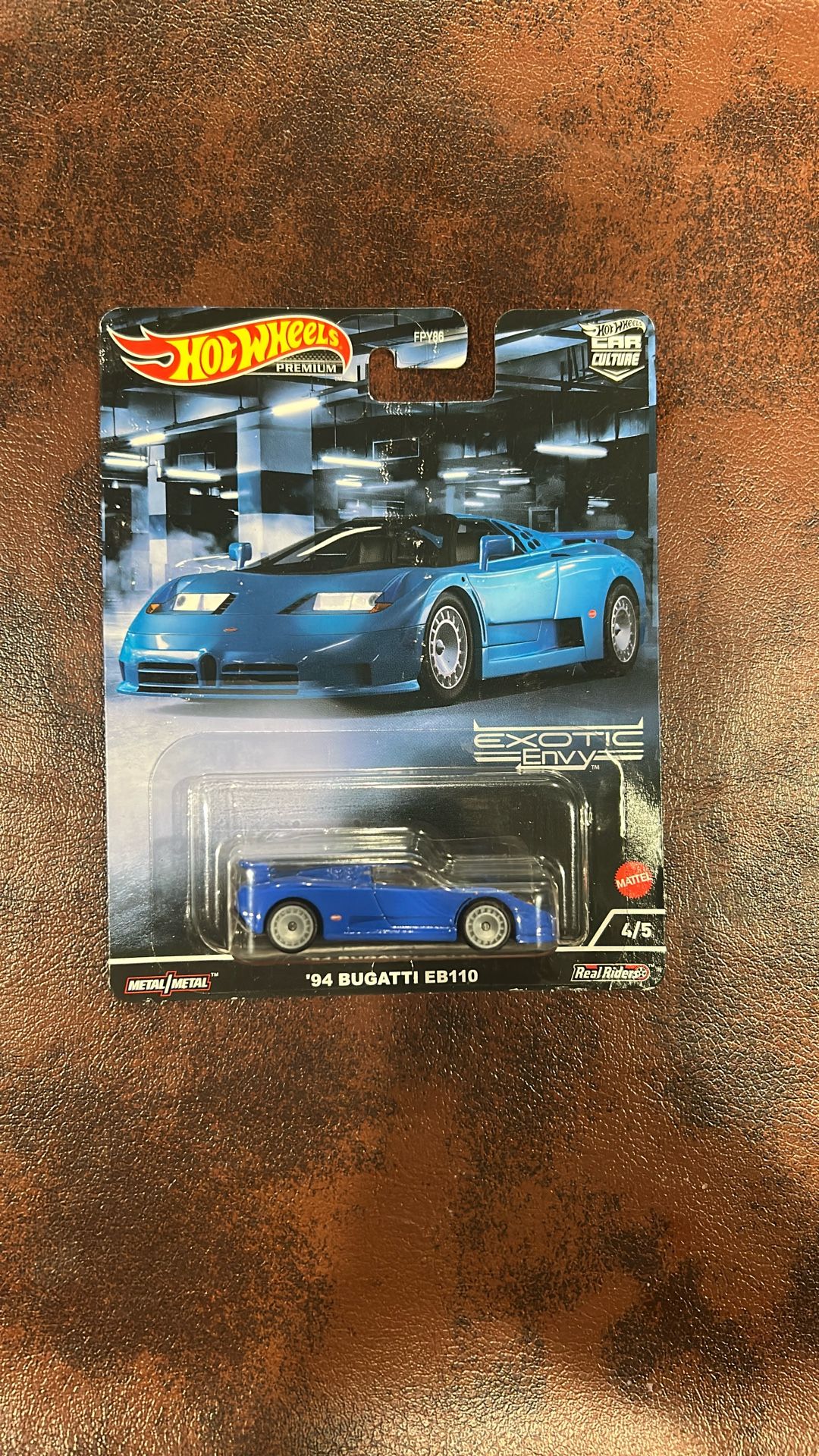 Hot Wheels ‘94 Bugatti EB110 Premium Car