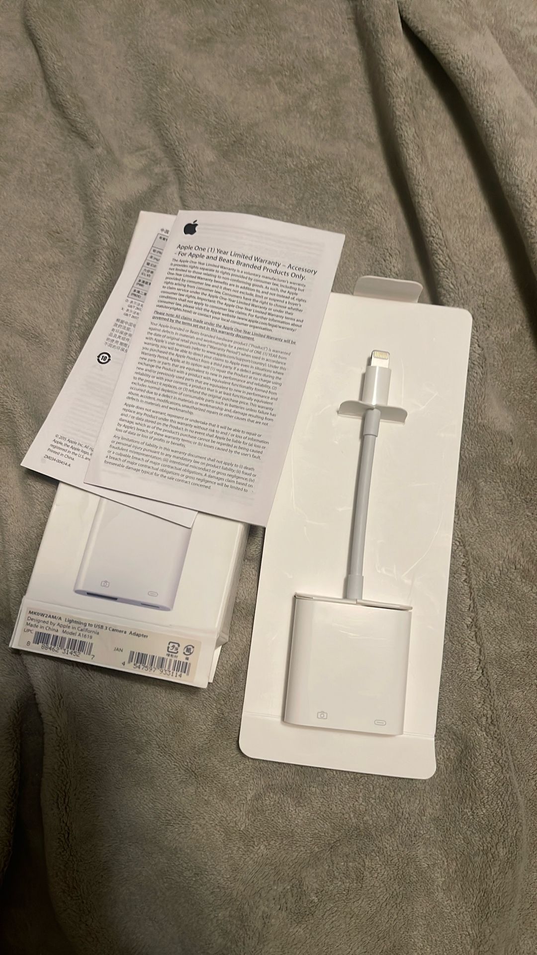 Apple Camera Adapter New