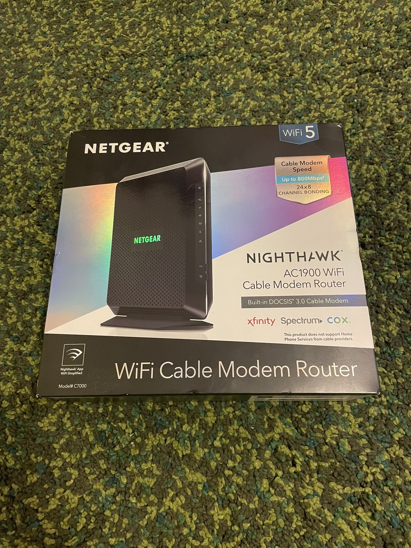 NETGEAR - Nighthawk AC1900 Modem Router