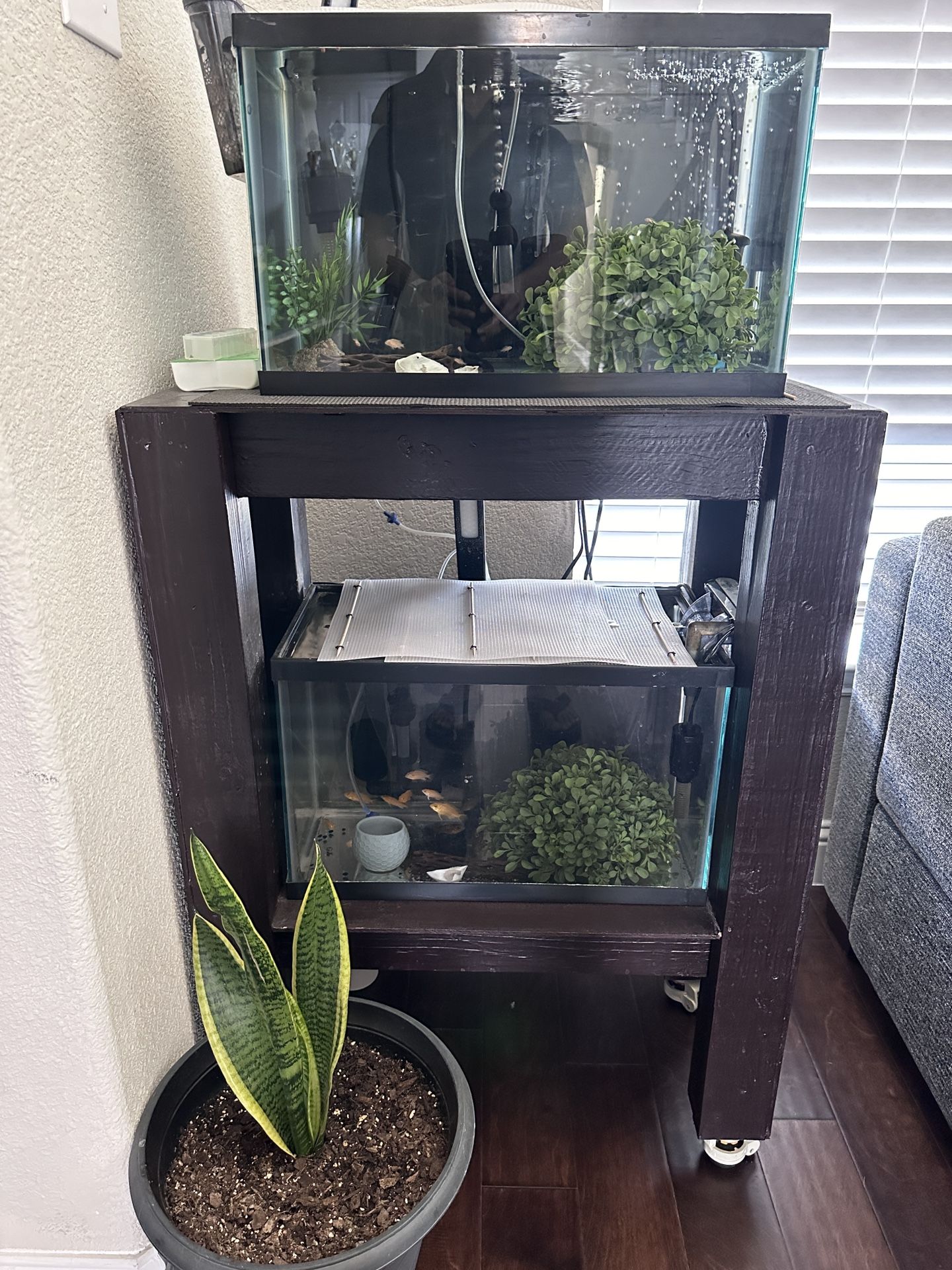 Fish Tank And Stand