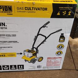 new champion rototiller cultivator