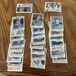 1982 Topps Mariners Team Set