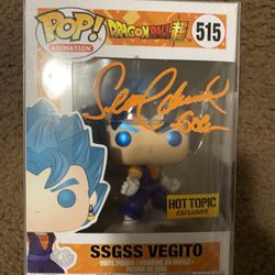 Vegito Signed Funko Pop