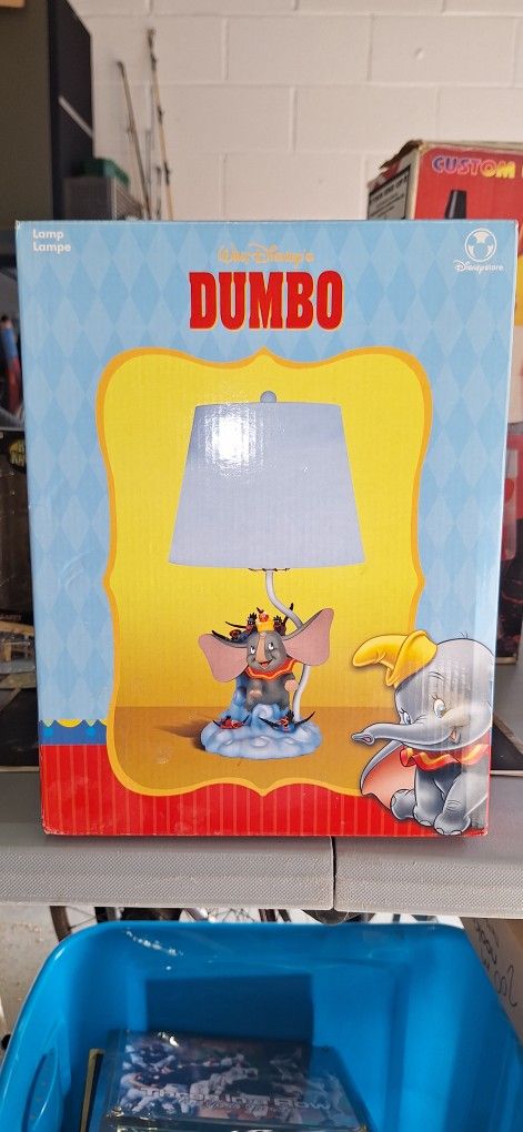 Disney Dumbo Lamp New In The Box