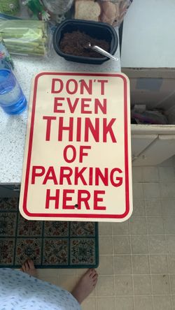 Parking Sign