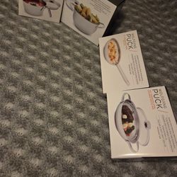 "WOLFGANG Puck" Lot Of 4 Pots And Pans, New In Original Packaging 