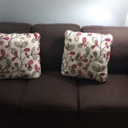Couch With Pillows