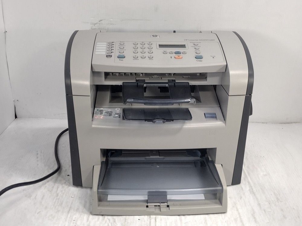 HP LaserJet M1319f MFP All in One Monochrome Laser Printer Computers Accessories