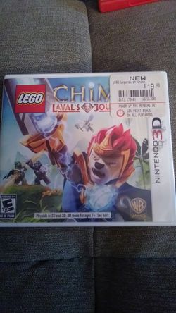Nintendo 3DS game Lego Legends of Chima