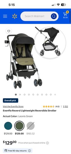Evenflo reversi stroller