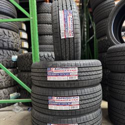 235/60/18 American New Tires Installed And Balanced Included All 4 