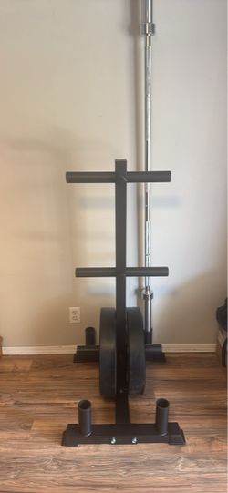 CAP OLYMPIC 2-INCH BUMPER PLATE TREE RACK