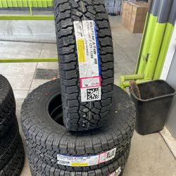 LT 245-75-16 FALKEN AT4 10 ply All Terrain Tires installed (4) New 50,000 Mile Warranty-We Finance
