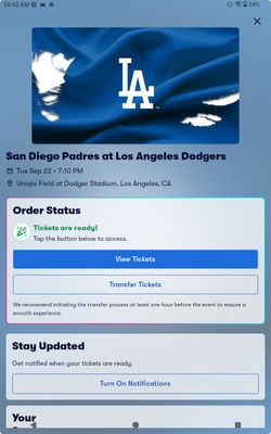 La dodgers