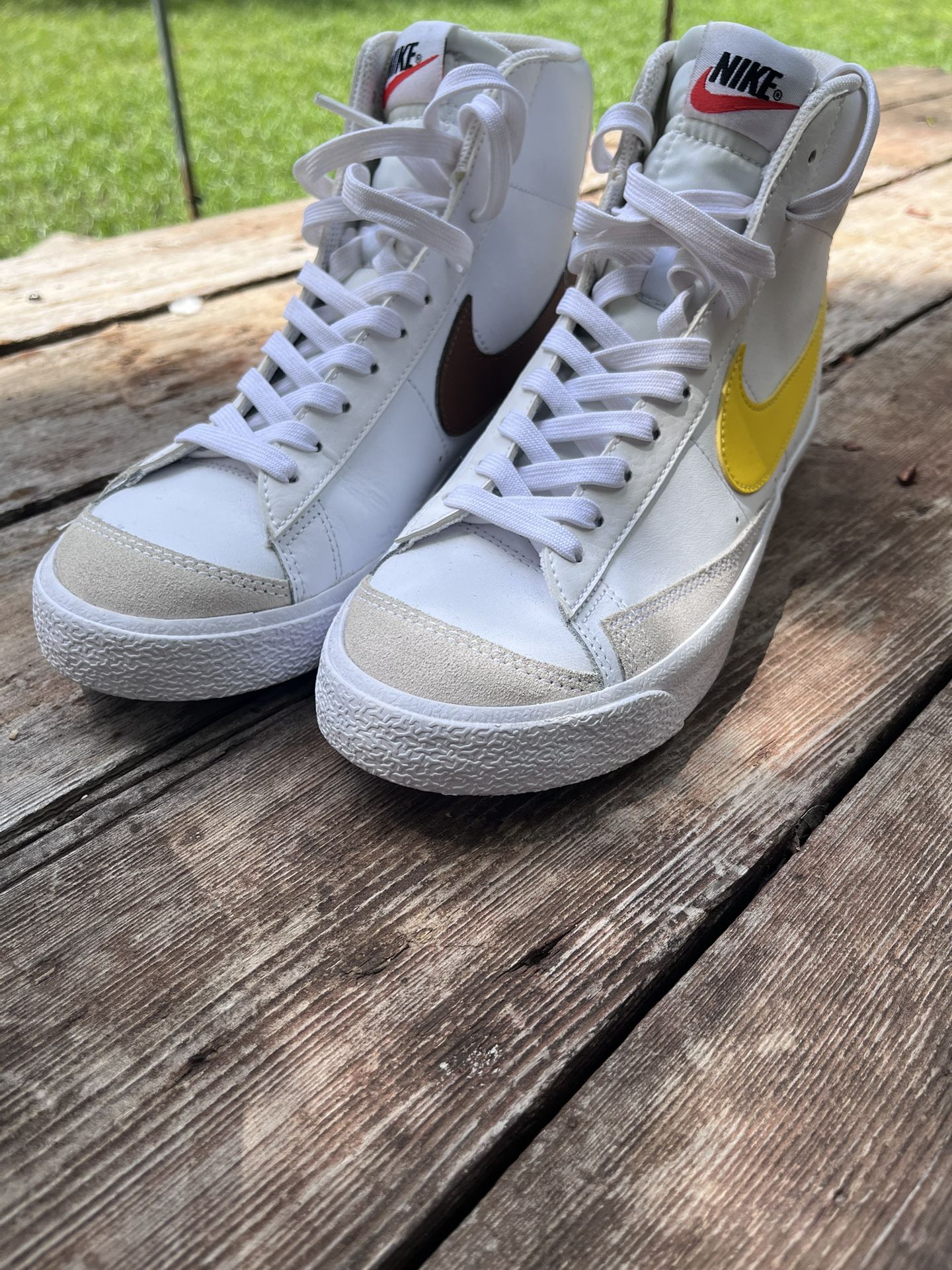 Boys Nike Blazer Mid 77 Shoes Size 7y