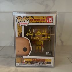 Signed Saitama Funko Pop