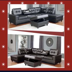 Brand New Sofa Sectional With Ottoman Only For 999$ We Deliver!