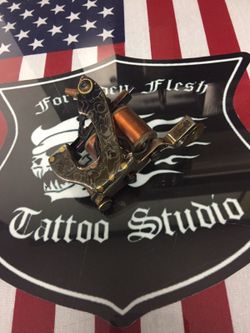 Baltimore Street Irons one of a kind Tattoo Machine
