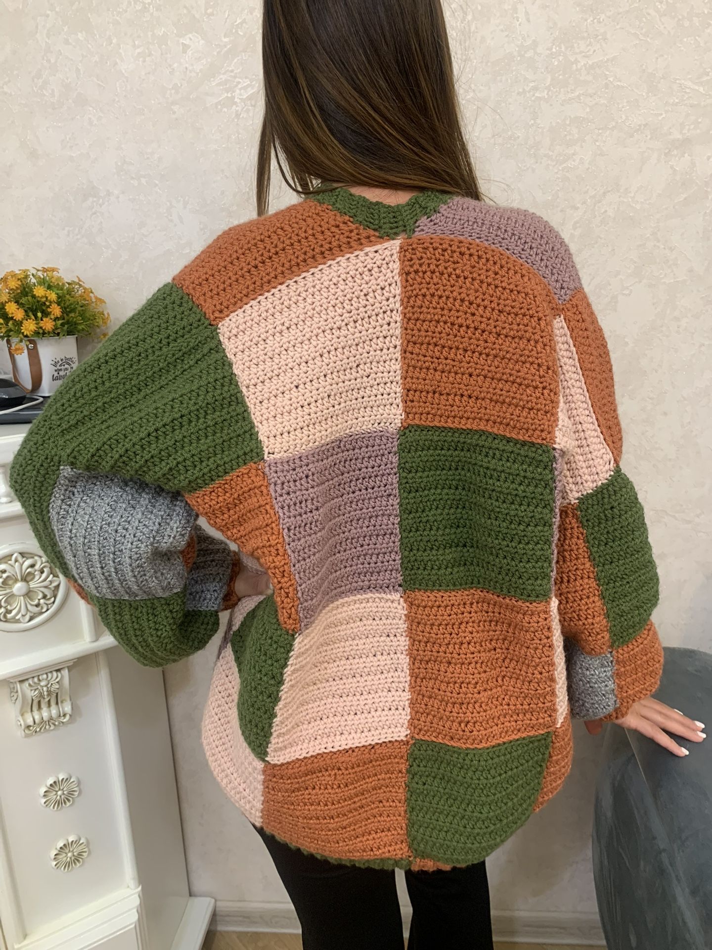 Patchwork Cardigan