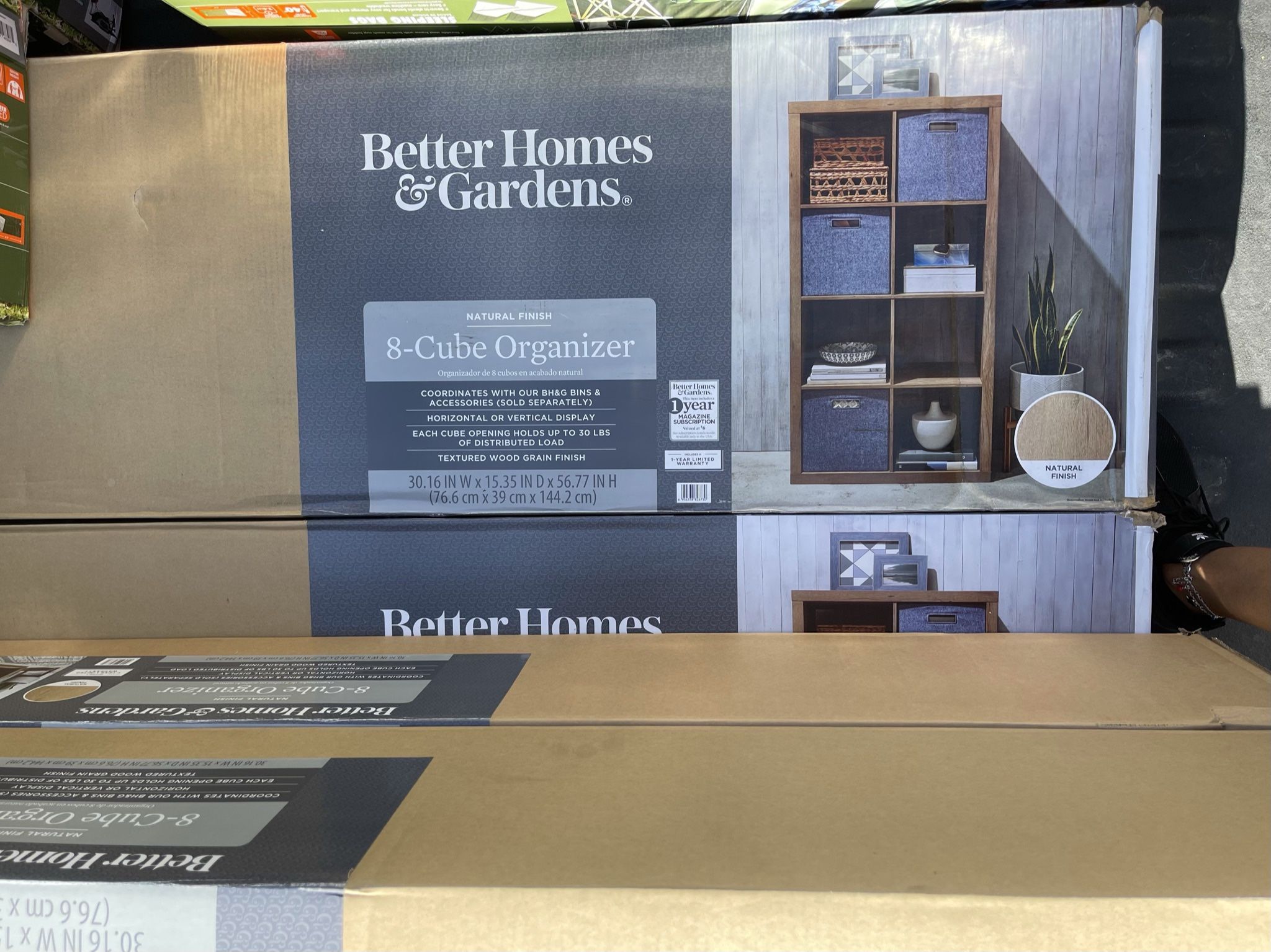 Better Homes & Gardens 8 Cube Shelf Organizer