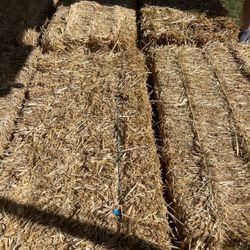Straw Hay For Sale!