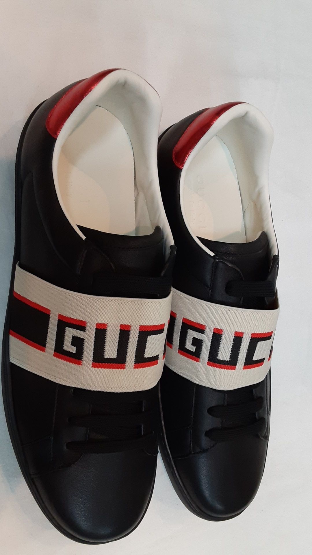 Authentic black Gucci shoes
