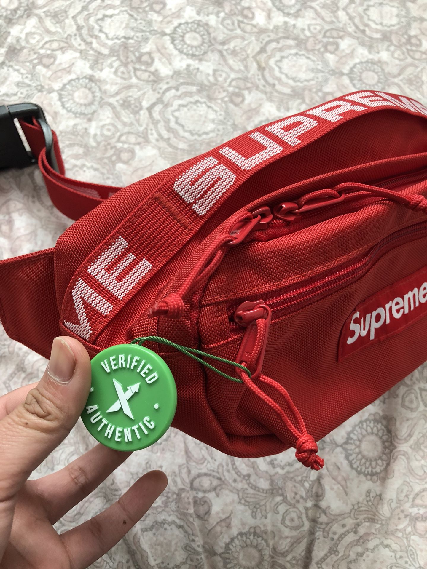 Supreme Waist Bag Red (SS18)