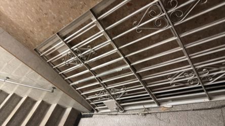 8 by 4 feet twice metal safety or window gate