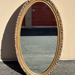 Mirror-oval With Storage 