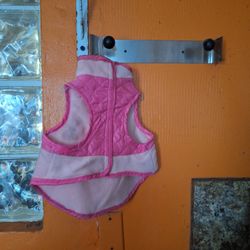 Dog Sweaters, 2 Large Grey Hoodie,  2 Large Jacket, 1 Medium Sweater, 3 Medium Sweaters, 2 Medium Jackets,  1 Small  Pink T-shirt,  1 For $4/l