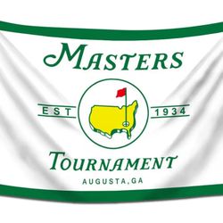Masters Flag Golf Banner Garage Wall Decor 3x5ft