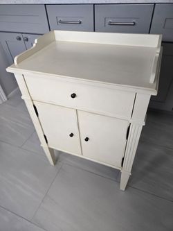 Crate and Barrel nightstand