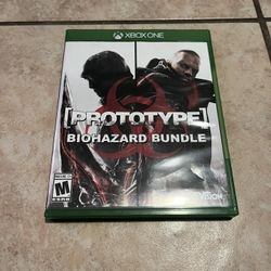 Prototype Biohazard Bundle (Xbox One, 2016) Tested & Working Case + Disc
