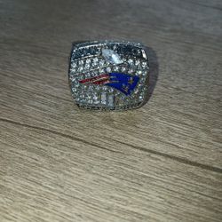 Ring Collectable Patriots Tom Brady.