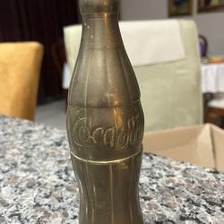 Brass Coca Cola Bottle Collectible 