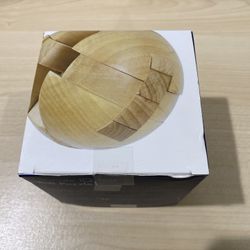 Ultimate IQ Test, The Ball Puzzle, Wooden Ball, Professor Puzzle