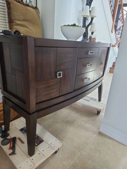 WOODEN BUFFET
