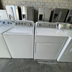Whirlpool Set Washer & Electric Dryer 