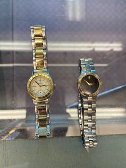 Women’s Movado watches.