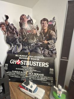 Ghostbusters Cardboard Movie Prop